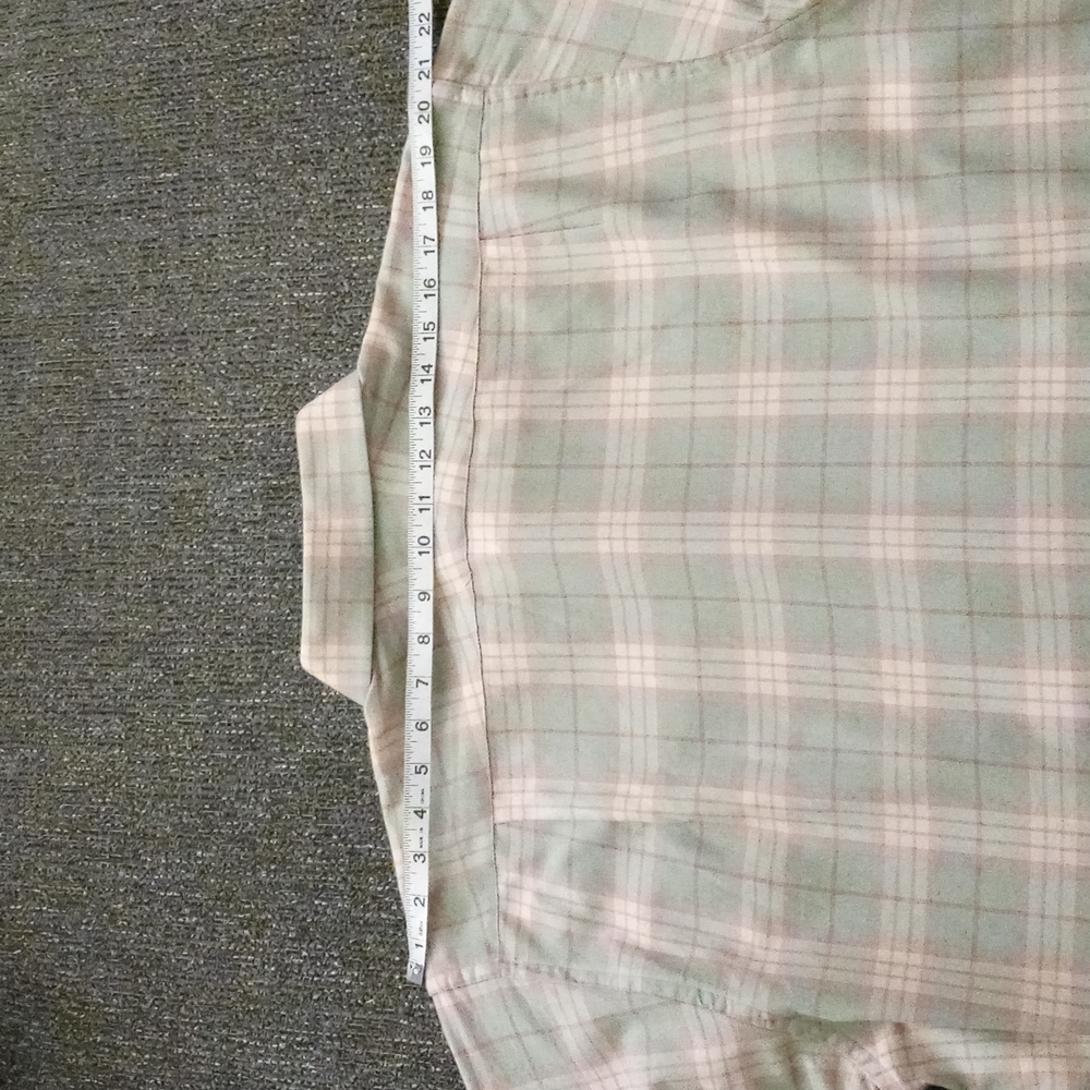 🔴SOLD🔴🔅Proper Cloth🔅 - Men's Check Plaid Flannel L/S Button Down - Picture 13 of 13